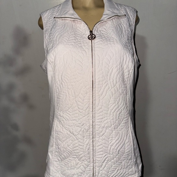 dennis basso Jackets & Blazers - Dennis Basso Cream Vest